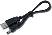 The image illustrates the proper method for charging the camera's battery. A power supply rated between 5V and 12V can be used for charging. It emphasises the warning: DO NOT use a power supply exceeding 12V to avoid damage to the camera. The image illustrates the proper method for charging the camera's battery. A power supply rated between 5V and 12V can be used for charging. It emphasises the warning: DO NOT use a power supply exceeding 12V to avoid damage to the camera.