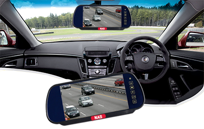 Anti-glare mirror monitor touch screen controls . Excellent quality picture. Anti-glare mirror monitor touch screen controls . Excellent quality picture.