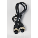 A 300mm female-to-female reversing camera extension cable with heavy-duty 4-pin aviation connectors, designed for seamless connectivity in reversing camera systems. The screw-tight connectors ensure a secure, vibration-resistant fit, while rubber O-rings provide a waterproof and dustproof seal, protecting against moisture and debris. Made from durable airline aviation cable, this adapter is ideal for situations where standard NAS camera cables have mismatched connections.