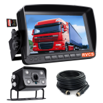 7-inch HD Split Screen Monitor and Backup Camera Kit, Camera Angle 110° Excellent High Quality Picture Suite Caravan, Trucks, Vans, Cars, 4WDs (RV-MHSUD767Rec)