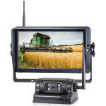10.1-Inch AHD Wireless Touch Screen Monitor paired with an HD 1080P Portable Camera, offering a premium reversing solution. The camera is equipped with a 12-hour built-in battery and a robust magnetic base, allowing secure attachment and hassle-free setup. This wireless system delivers crystal-clear visuals and seamless connectivity, making it ideal for forklifts, trucks, and trailers. Designed for convenience and durability, it ensures enhanced visibility in tight spaces or during long hauls, providing a perfect combination of portability, advanced technology, and high-definition clarity.