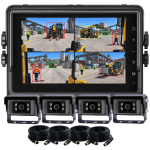 7 Inch AI 4 Camera Wired System for Trucks, Mining and Heavy Equipment