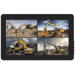 10.1-inch Touch Screen AHD Reversing Monitor featuring a high-resolution wide-screen display for superior rearview clarity. Includes a built-in SD card slot for recording (supports up to 512GB), a removable sunshield for better visibility in harsh sunlight, and both a heavy-duty U-bracket and 360° universal mounting bracket for flexible installation. Perfect for trucks, caravans, agricultural machinery, and commercial vehicles operating in tough Australian conditions.