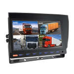 9-inch AHD 720P quad reversing and observation monitor designed for trucks, farming, and light commercial vehicles. This high-resolution display supports up to four cameras, providing a clear, wide-angle view for enhanced driver safety. With AHD technology, it delivers crisp, detailed images, making reversing and maneuvering easier and safer. Ideal for domestic and commercial applications, ensuring greater visibility in all conditions.