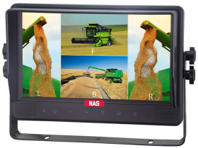 A 9-inch HD touch screen reversing monitor, designed for mining, farming, trucking, and bus applications. This industrial-grade monitor provides exceptional image clarity with its IPS display, ensuring wide viewing angles, high colour accuracy, and superior brightness. The rugged waterproof screen is sunlight-readable, while the PC/ABS front casing withstands high temperatures inside vehicle cabs. It features backlit tactile buttons for easy operation in all lighting conditions. Dual control options allow users to navigate the system using either touch screen functionality or physical buttons, offering flexibility in demanding environments. Ideal for camera monitoring and grain level observation, this heavy-duty monitor ensures reliable performance in tough Australian conditions.