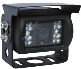 Waterproof IP69K reversing camera with CCD sensor, night vision, and a choice to choose the camera angle (120°, 90°or 60°). Suitable for trucks, caravans & machinery.
