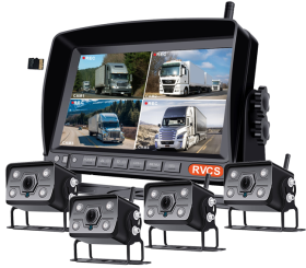 A cost-effective 7-inch AHD digital wireless reversing camera kit with quad or dual split-screen display and built-in DVR. Delivers sharp, interference-free images using AHD technology. This kit supports four cameras simultaneously and suits light commercial and domestic vehicles. With digital wireless transmission, it eliminates complex cabling, making installation simple and flexible. Ideal for improving safety during reversing and monitoring tasks.