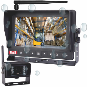 This industrial-grade camera kit includes a 7-inch waterproof AHD digital wireless monitor (IP68) and a high-definition 1080P camera rated IP69K for maximum durability. Engineered for vehicles with open cabins, such as tractors, farm machinery, forklifts, and marine equipment, it’s designed to withstand exposure to rain, dust, and harsh outdoor elements. The system delivers reliable, interference-free video transmission and is ideal for improving safety and visibility in rugged Australian working environments.
