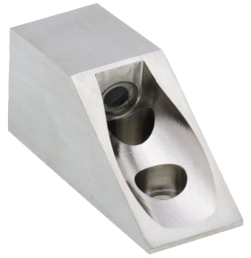 1080P HD industrial-grade forklift camera with a 52° viewing angle, stainless steel housing, and magnetic base, designed for mounting on forklift tynes to enhance load visibility and safe operation in Australian warehouses and worksites.