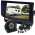 7inch Caravan Reversing Monitor Camera Kit With One Camera Suzie/Curly Cable And One 120° Camera. The Camera Eyeball can be Manoeuvred into any position.  Monitor Supports Two Cameras, Option to Add Extra Camera  (RV-MSD7T1C14)