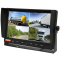 A 10.1-inch HD quad rear view monitor designed for commercial vehicles, including trucks and buses. This high-resolution display supports up to four camera feeds simultaneously, offering a comprehensive view of the vehicle's surroundings to enhance safety and maneuverability. The durable and versatile monitor is compatible with both AHD and traditional analog cameras, providing clear, real-time visuals in various driving conditions. Ideal for improving driver awareness, reducing blind spots, and ensuring safer navigation in busy or challenging environments.