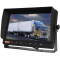 A 10.1-inch AHD reversing monitor with an HD 720P display, designed for use with a reversing camera or rear-view camera. Supports two cameras viewed singularly, providing a large, clear image for improved visibility. Ideal for light commercial and domestic vehicles, enhancing driver awareness and safety.