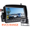 7-inch AHD digital wireless reversing camera kit with DVR functionality. Features a 110° reversing camera and crystal-clear image quality. Ideal for light commercial and domestic use. The interference-free signal ensures reliable performance, while dual-camera view allows for expanded rearview visibility. AHD technology provides high-resolution video output without complex wiring.
