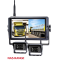 10.1-Inch HD 1080P Touch Screen Wireless Reversing Camera Monitor Kit with 2 Cameras – Industrial-Grade System Designed for Trucks and Heavy Machinery.