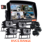 HD 720P 7inch Quad Monitor with 110° Viewing Angle Cameras and Cable Recording Function (TR-QMH74*67Rec)