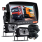 7inch HD Dual Screen Monitor Two Backup Cameras DVR Excellent Image Quality (TR-DMH72*67Rec  - Triune)