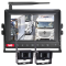 HD 7-inch digital wireless quad monitor paired with two high-resolution reversing cameras, offering sharp, real-time visuals for improved vehicle awareness. The system supports up to four cameras, allowing drivers to expand coverage as needed. Ideal for trucks, mining machinery, and commercial vehicles, this setup enhances safety, eliminates blind spots, and simplifies manoeuvring in tight or high-risk environments. The cameras are IP69K-rated for durability and feature wide-angle lenses for maximum field of view.