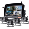 A cost-effective 7-inch AHD digital wireless reversing camera kit with quad or dual split-screen display and built-in DVR. Delivers sharp, interference-free images using AHD technology. This kit supports four cameras simultaneously and suits light commercial and domestic vehicles. With digital wireless transmission, it eliminates complex cabling, making installation simple and flexible. Ideal for improving safety during reversing and monitoring tasks.