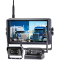 The 10.1-inch Touch Screen Monitor Kit provides high-definition viewing with a versatile and reliable setup. It includes a rechargeable, portable magnetic camera with a strong base for flexible mounting and a second reverse camera requiring a constant power source for permanent, continuous operation. The monitor features crisp visuals and intuitive controls, allowing seamless switching between cameras, making it ideal for reversing, monitoring, and heavy-duty applications.