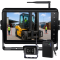 10 Inch AI Digital Wireless Forklift Camera Kit with standard wireless camera and battery power pack for improved visibility and blind spot safety on forklifts and industrial vehicles.