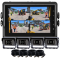 7 Inch AI 4 Camera Wired System for Trucks, Mining and Heavy Equipment
